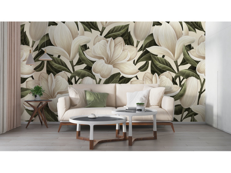 Papier peint panoramique magnolia N°52